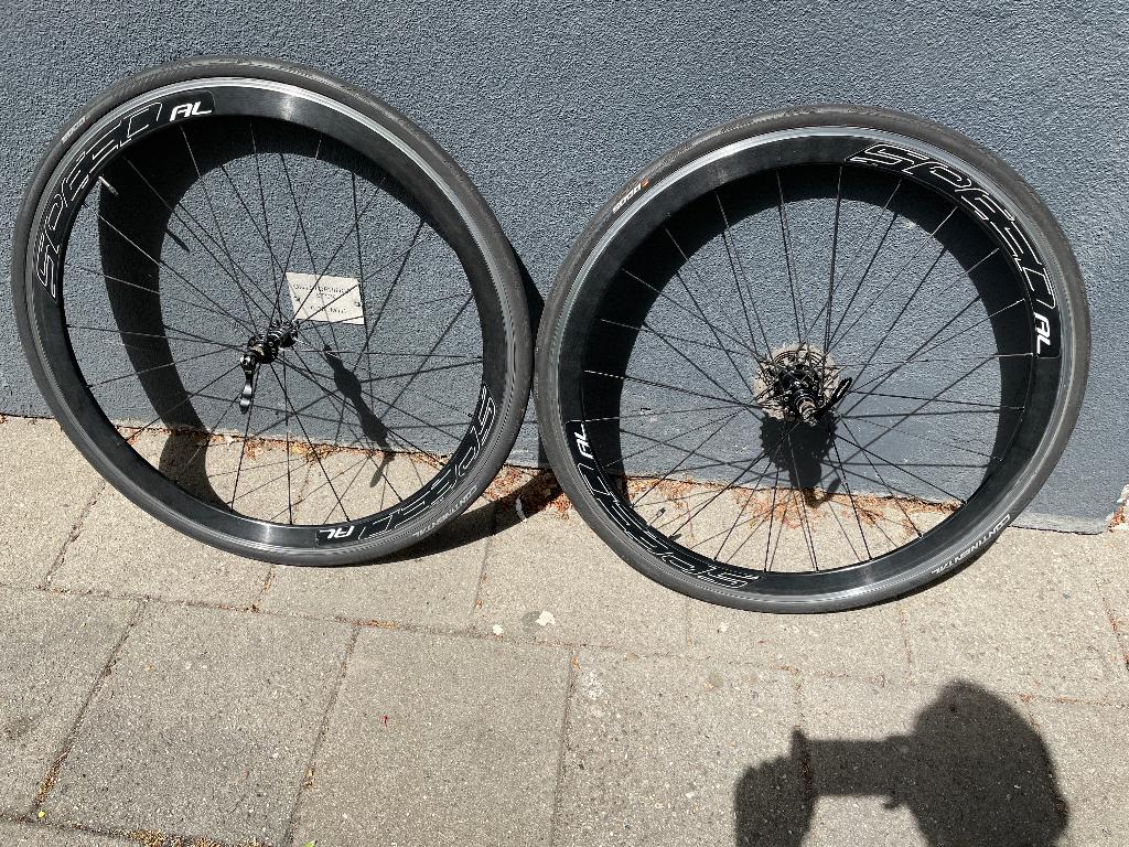 Wielset racefiest, Gebruikt, Aluminium, Racefiets, Ophalen