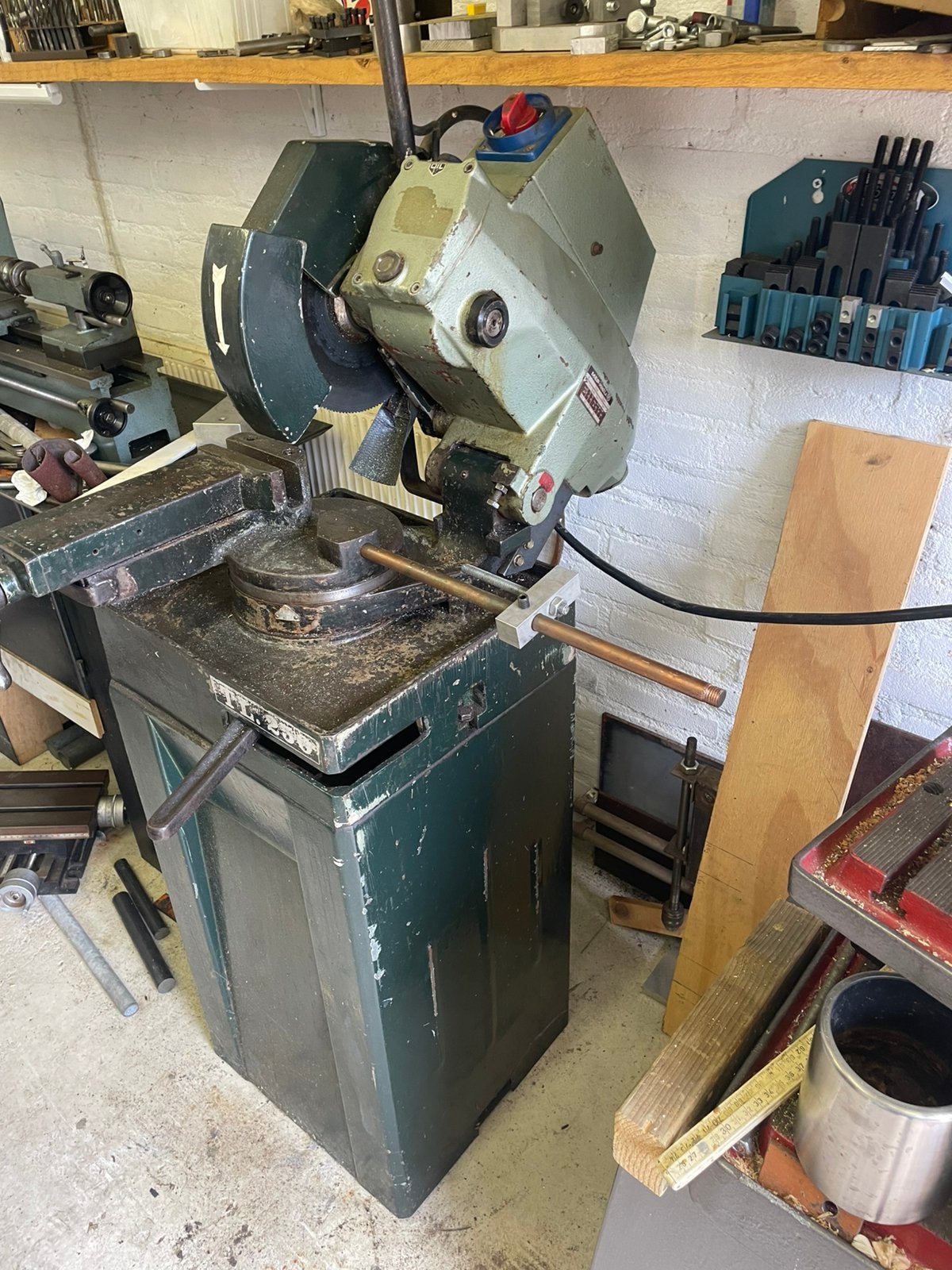 Afkortzaag metaal MEP-pergola TL 250, Doe-het-zelf en Verbouw, Gereedschap | Freesmachines, Ophalen, Gebruikt, Elektrisch, Overige soorten