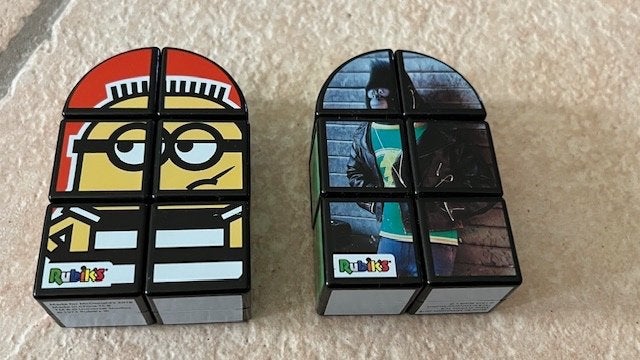 Rubiks cube Happy Meal McDonalds Minions en Sing, Ophalen of Verzenden, Gebruikt