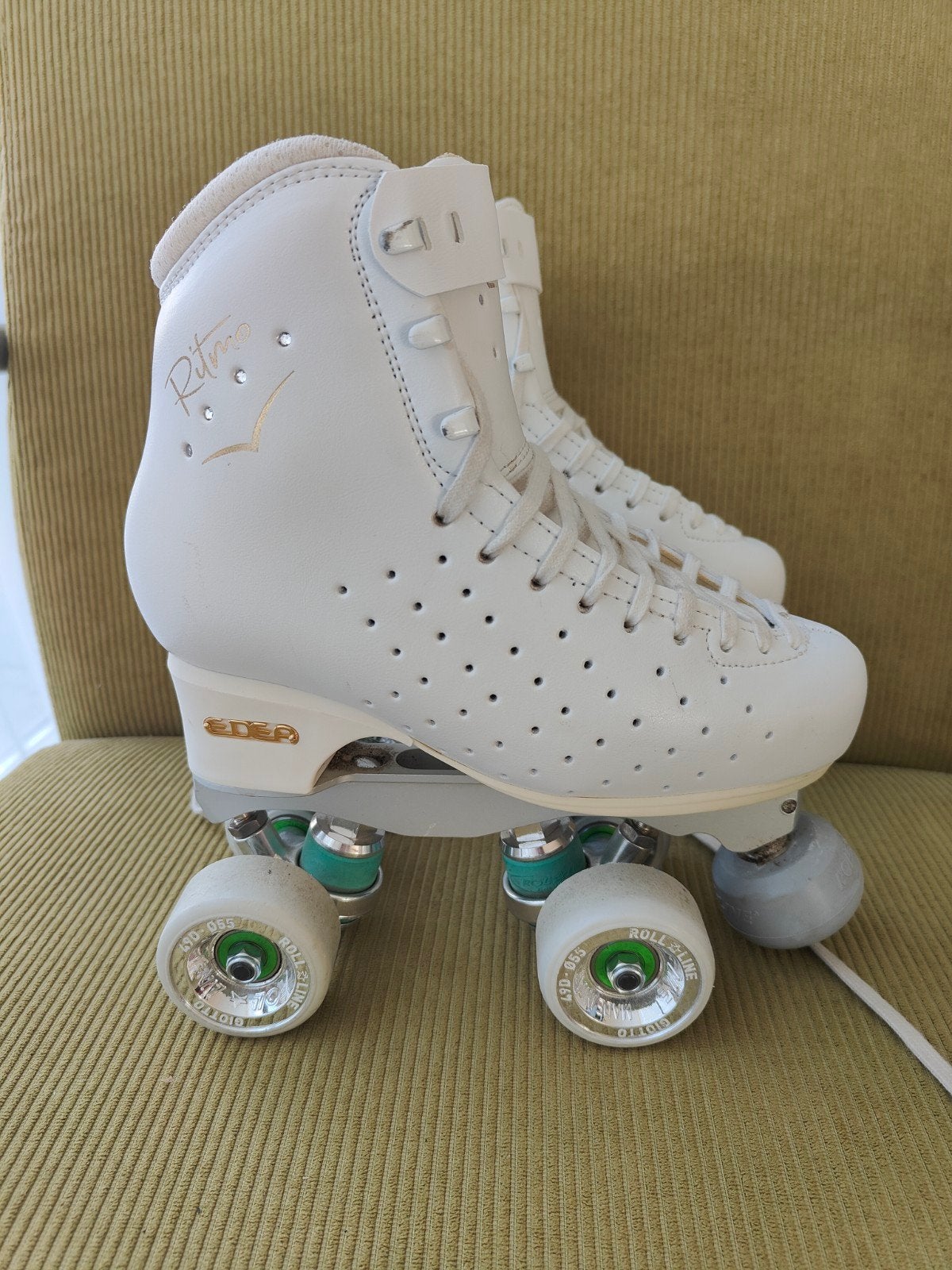 Bijna nieuwe Edea Ritmo Kunstrolschaatsen maat 230 (34.5), Ophalen of Verzenden, Zo goed als nieuw