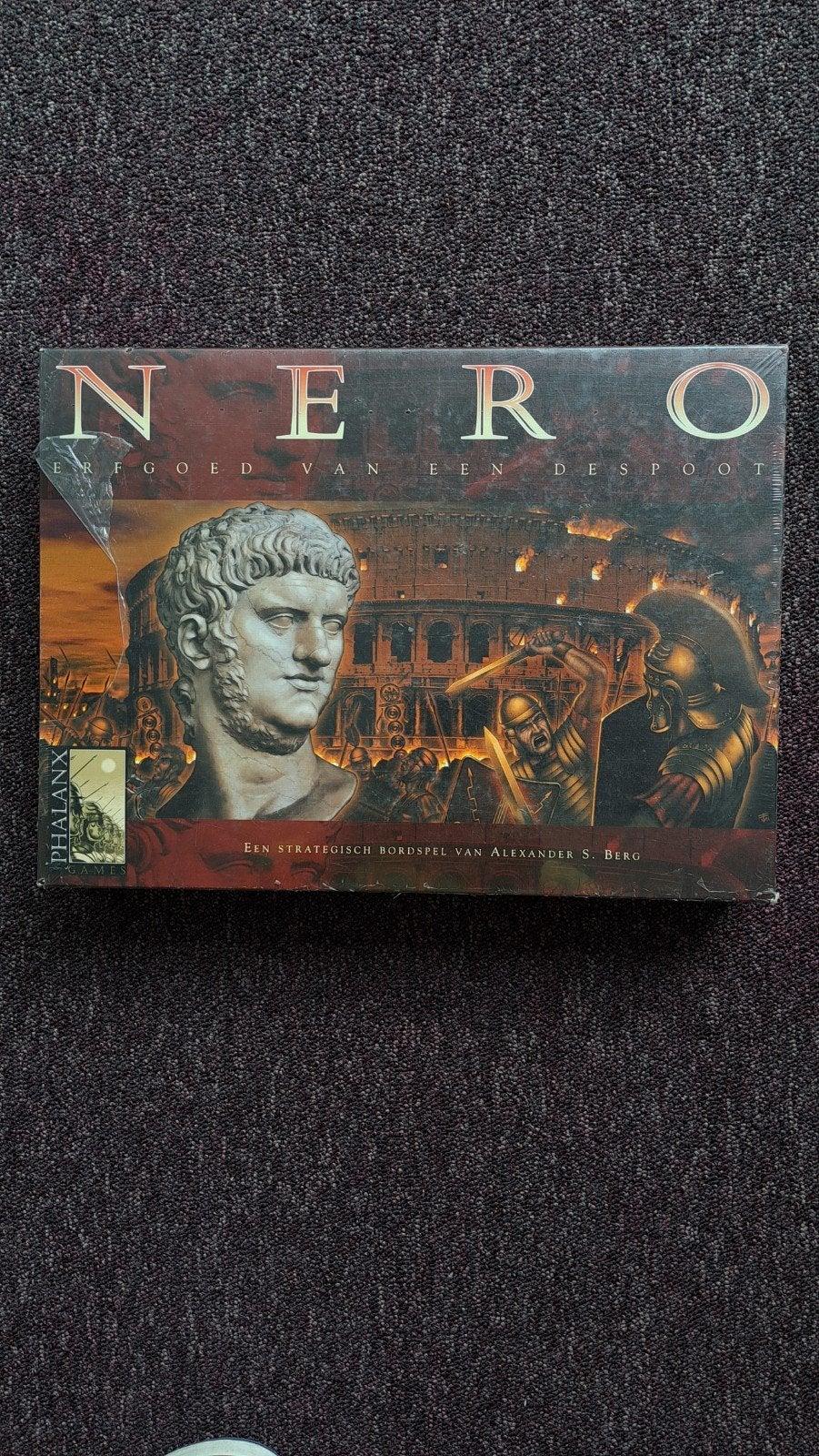 Nero: Erfgoed van een Despoot - Strategisch Bordspel, Een of twee spelers, Ophalen, Nieuw, Phalanx