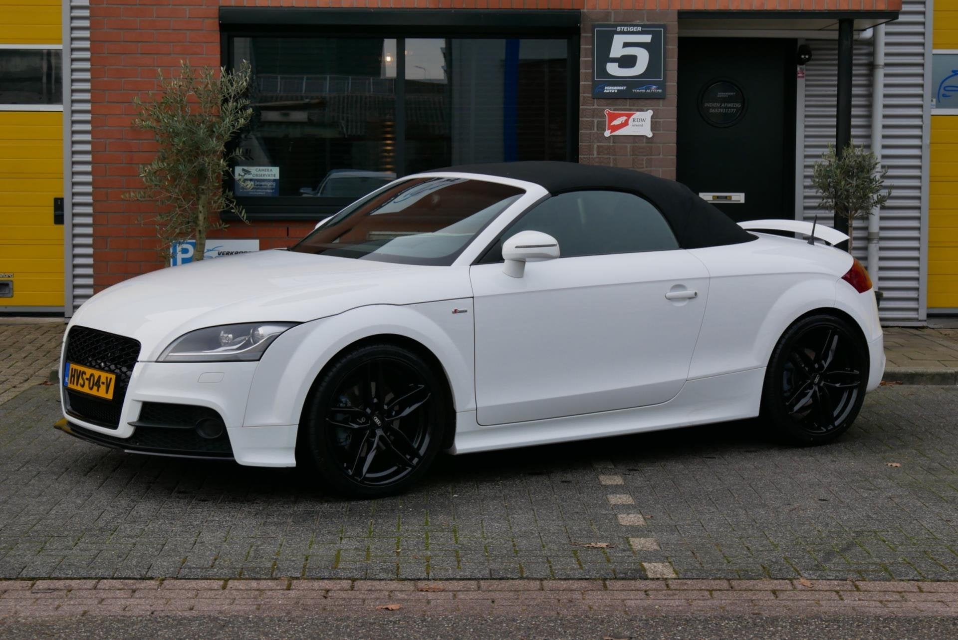 Audi TT Roadster 2.0 TFSI quattro s-line. stoelverwarming. n, Auto's, Audi, Automaat, Euro 5, Gebruikt, Zwart