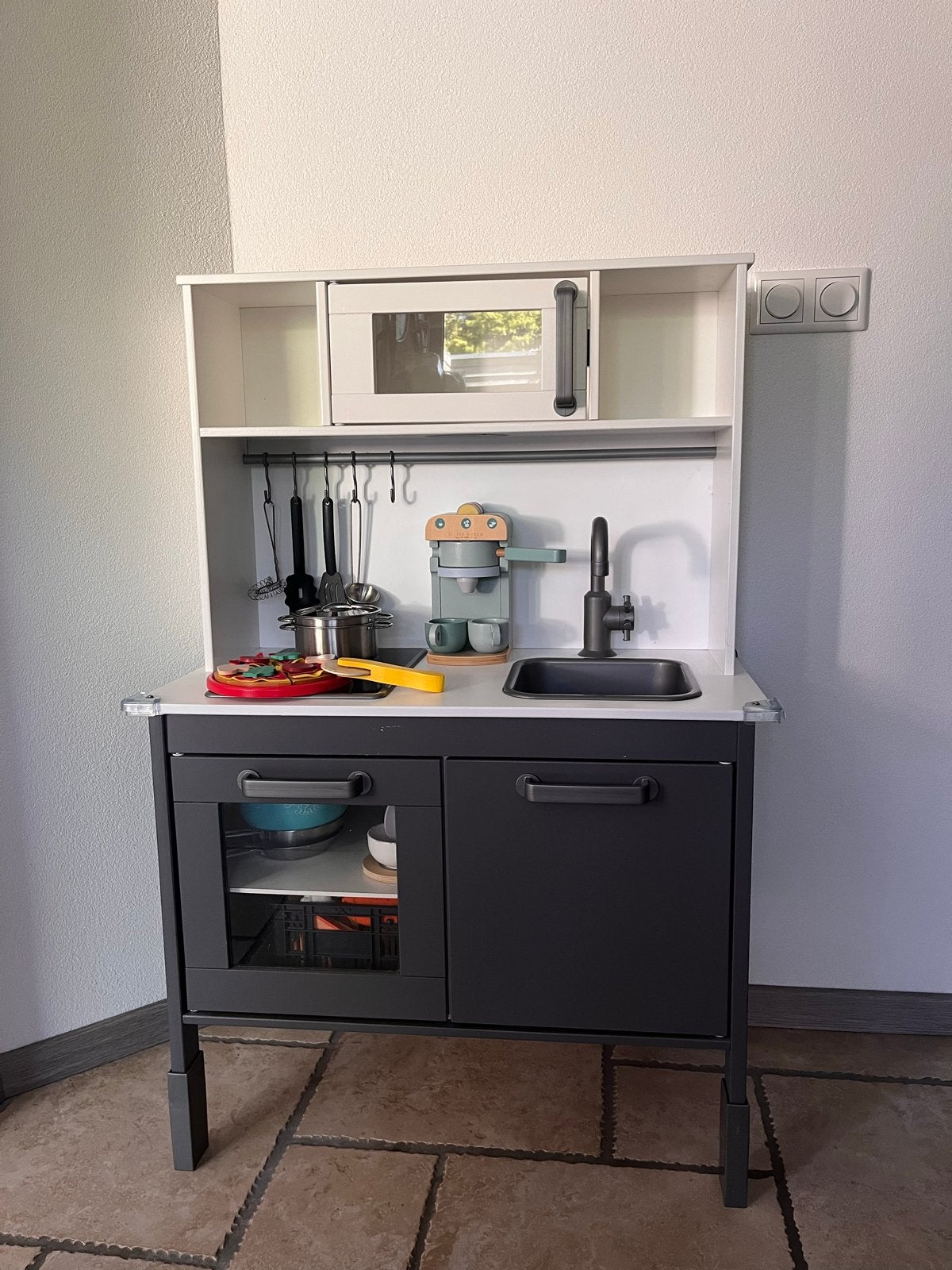 IKEA Duktig Speelkeuken met accessoires, Ophalen, Zo goed als nieuw, Hout, Speelkeuken