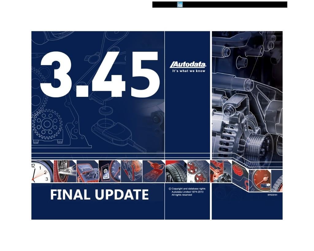 AUTODATA 3.45 Werkplaats programma met alle Automerken, Verzenden