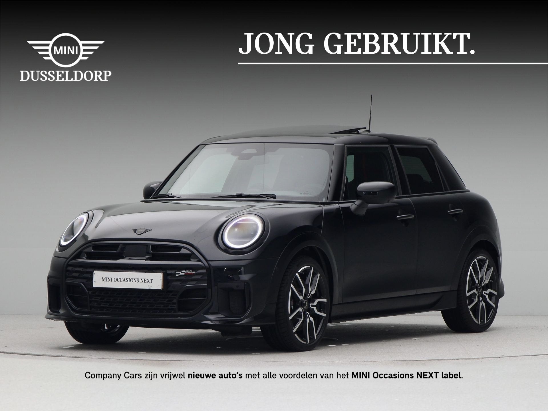 MINI 5-deurs Cooper S John Cooper Works Pakket XL (bj 2026), 4 cilinders, Met garantie (alle), Zwart, Bedrijf