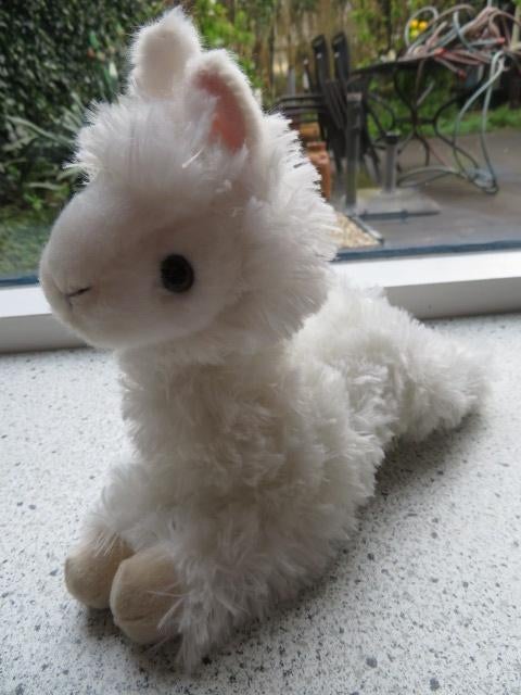 Alpaca schaap geitje lama ? merk Aurora meet ca 22 cm breed, Ophalen of Verzenden, Zo goed als nieuw, Overige typen