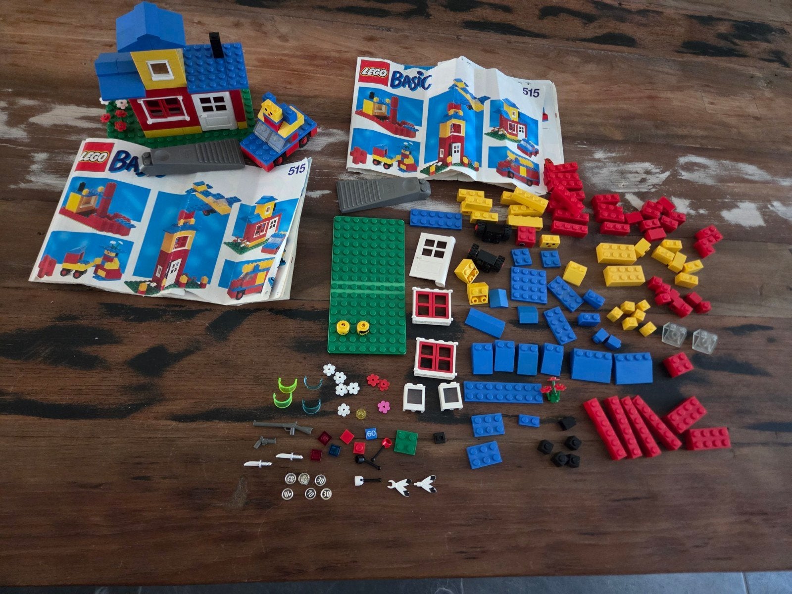 Lego Basic 515 twee keer en reserveonderdelen, Kinderen en Baby's, Speelgoed | Duplo en Lego, Ophalen of Verzenden, Gebruikt