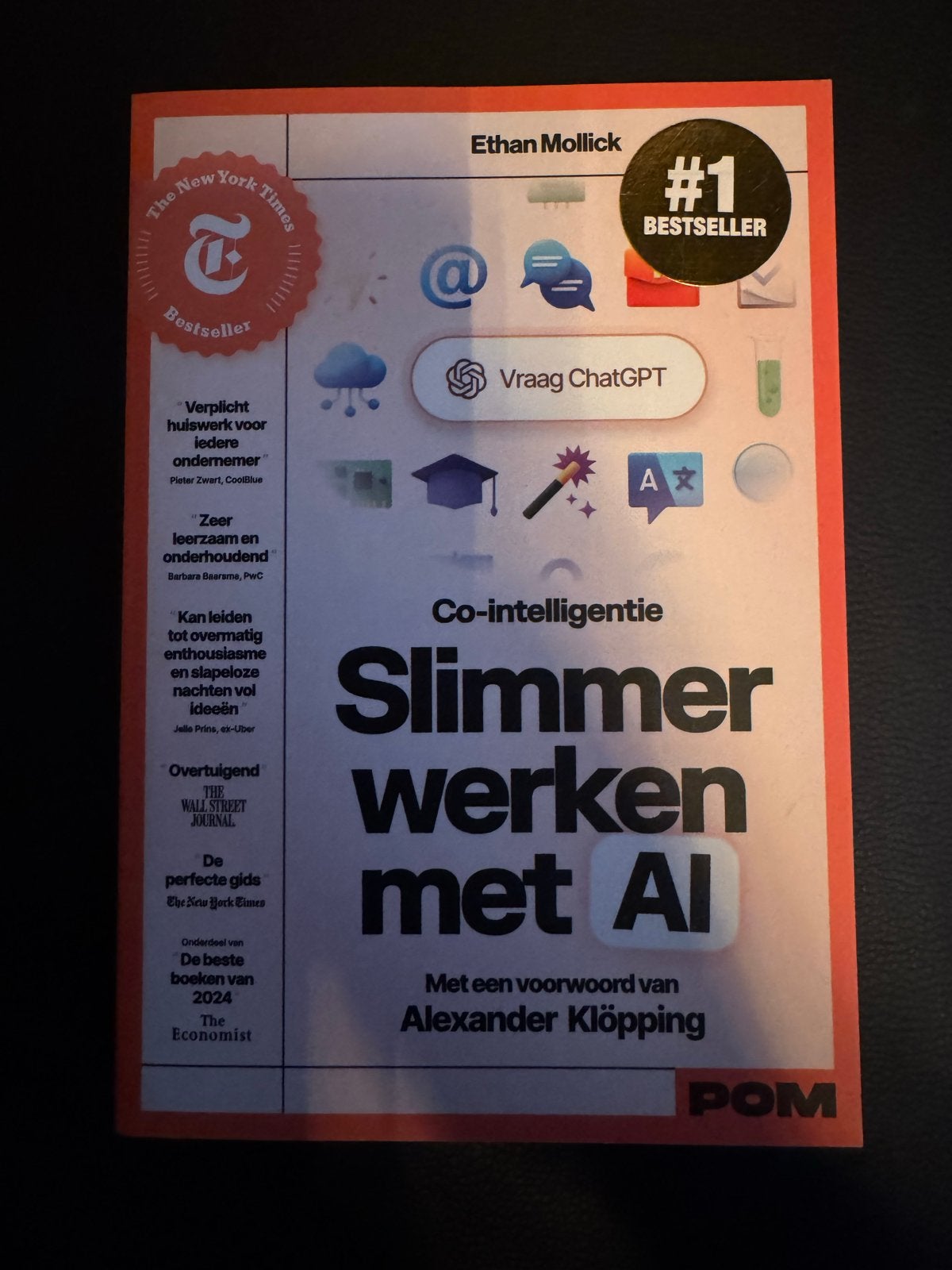 Co-intelligentie: Slimmer werken met AI - Ethan Mollick, Ophalen of Verzenden, Zo goed als nieuw, Nederland