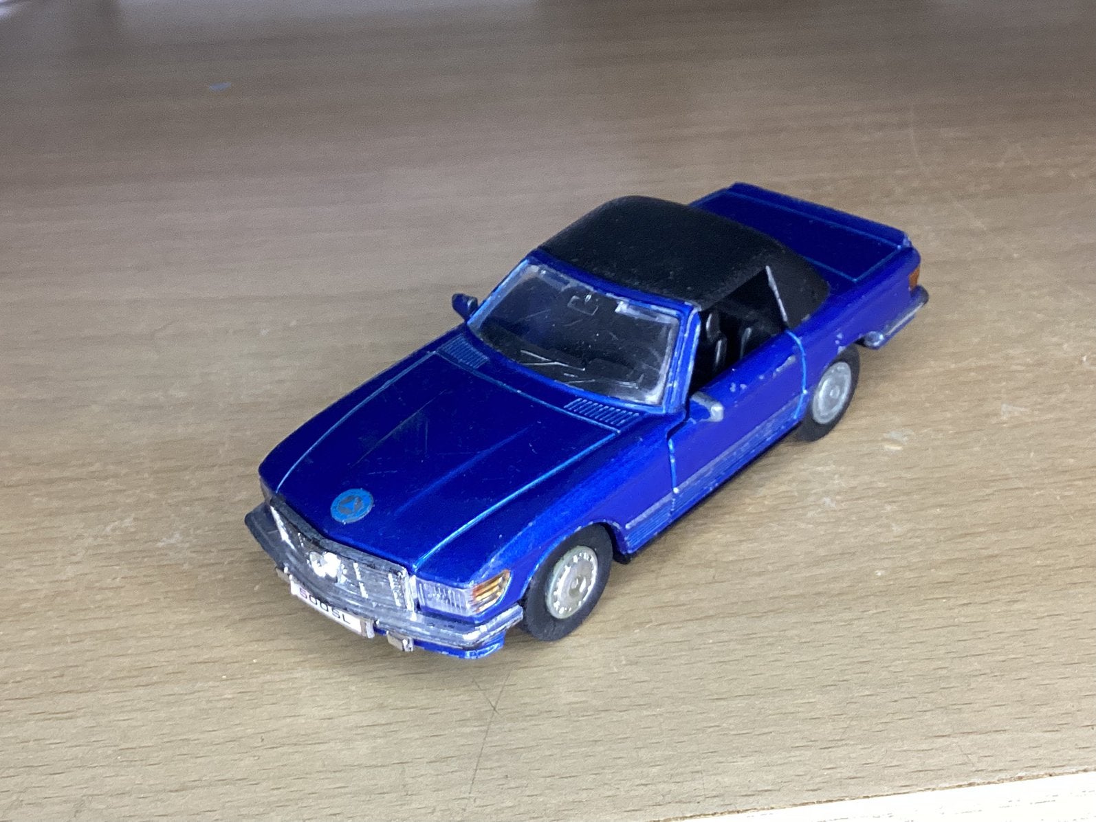 Mercedes-Benz 500SL 1:39, Ophalen of Verzenden, Gebruikt, Auto, Norev