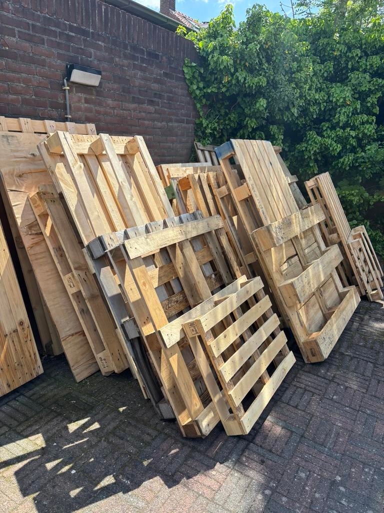 Pallets gratis afhalen, Ophalen, Zo goed als nieuw, Pallet, Minder dan 200 cm