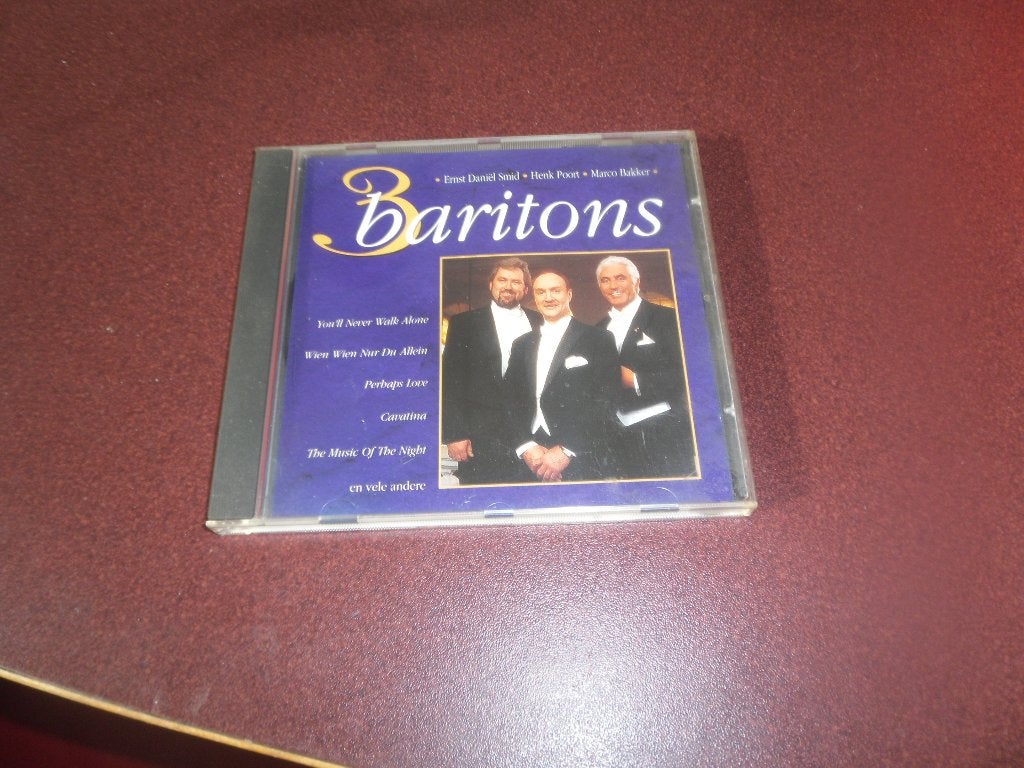 cd 3 baritons, ernst daniël smid, henk poort, marco bakker, Ophalen of Verzenden, Barok, Zo goed als nieuw, Orkest of Ballet