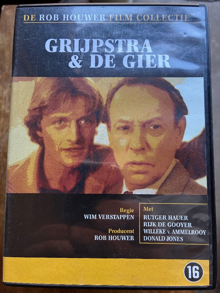 Grijpstra & de Gier DVD (Rob Houwer collectie), Vanaf 16 jaar, Ophalen of Verzenden, Zo goed als nieuw, Thriller