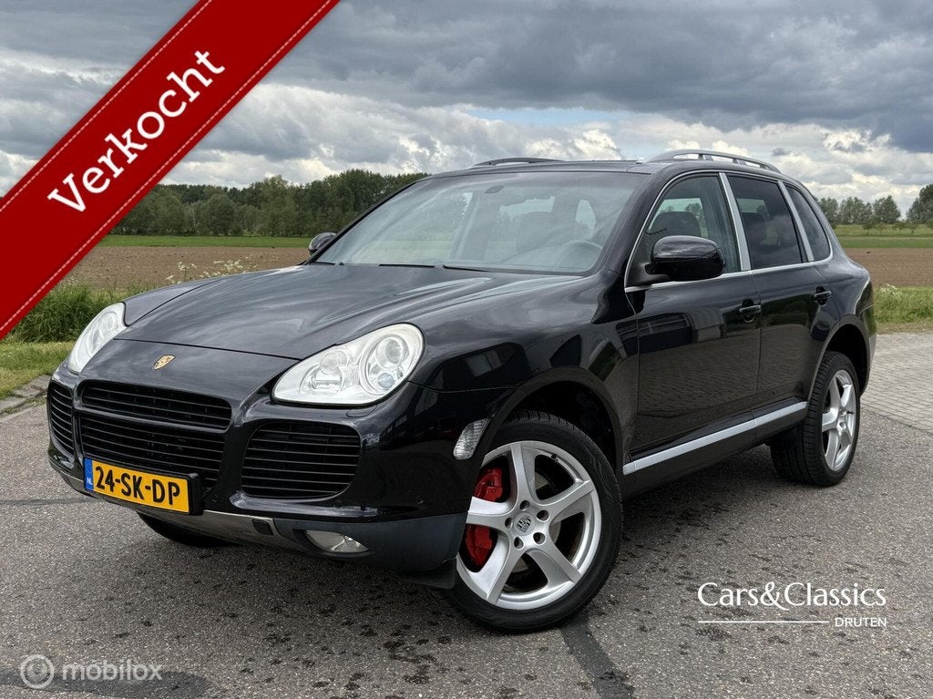 Porsche Cayenne 4.5 Turbo 450PK! Zeer nette auto! Youngtimer, Automaat, Cayenne, Gebruikt, Navigatiesysteem