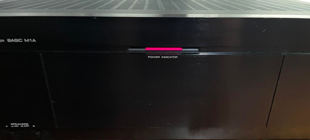 Kenwood Basic M1A stereo power amplifier. Eindtrap 2 kanalen, Audio, Tv en Foto, Versterkers en Receivers, Overige merken, Gebruikt