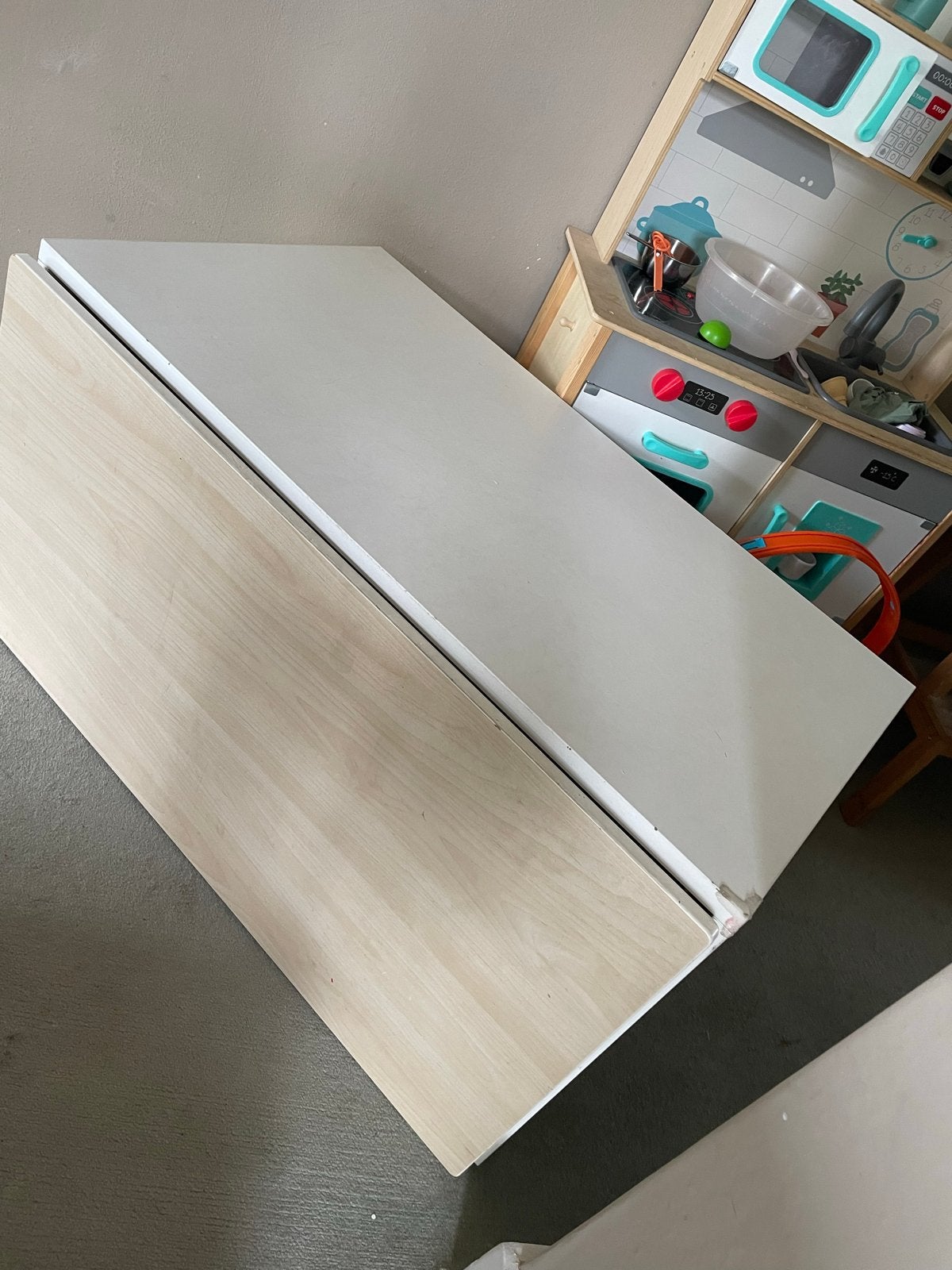 IKEA Småstad opbergkist/speelgoedkist wit 52x58x90 cm, Ophalen, Gebruikt, Overige typen