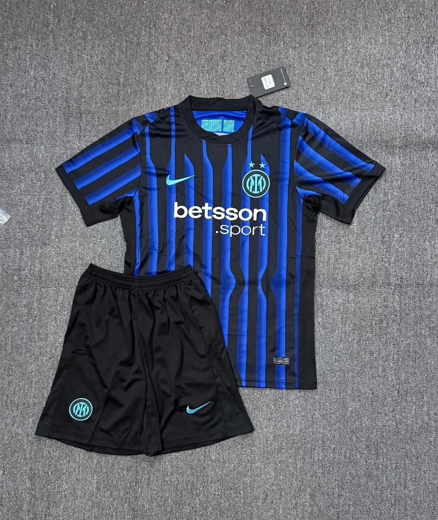 Inter Milan kids tenue 2025-2026, Maat XS of kleiner, Ophalen of Verzenden, Nieuw, Set