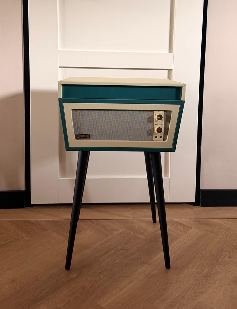 Crosley Sterling Dansette Platenspeler Groen, Ophalen of Verzenden, Zo goed als nieuw, Platenspeler, Overige merken