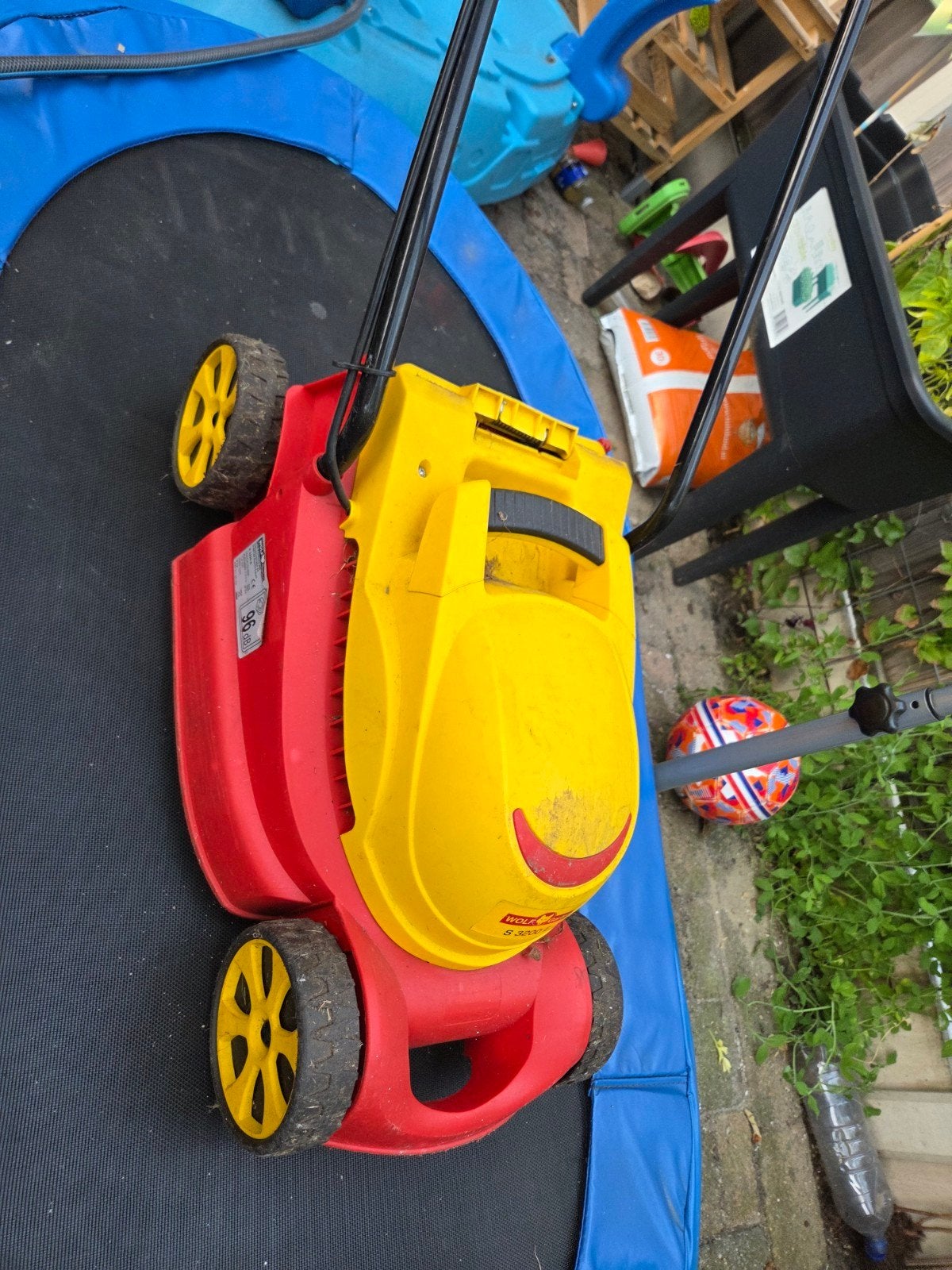 Wolf Garten S 3200 E Elektrische Grasmaaier, Tuin en Terras, Grasmaaiers, Gebruikt, Elektrische grasmaaier, 30 t/m 39 cm, Cirkelmaaier