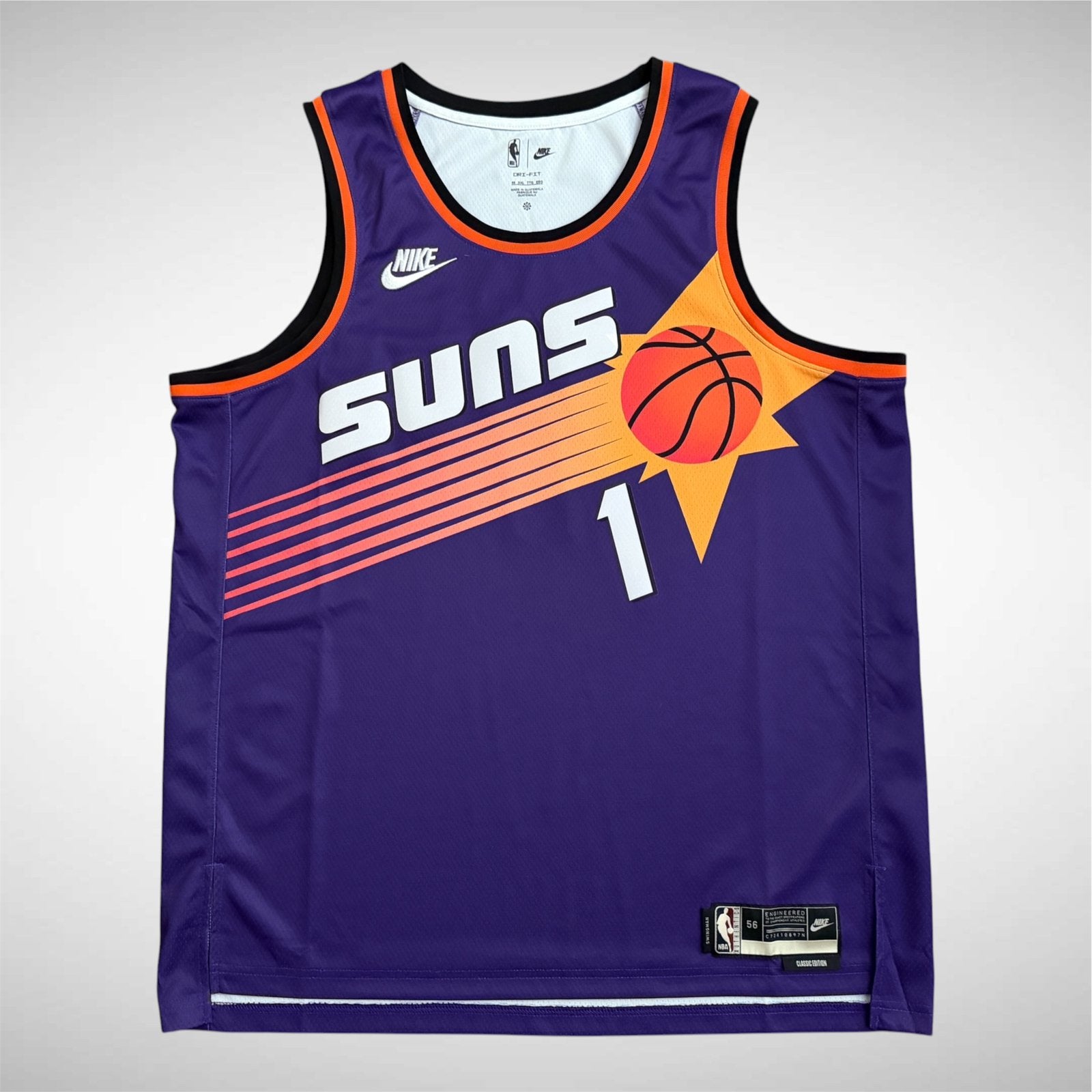 NIEUW NBA Devin Booker throwback jersey maat XXL Nike shirt, Ophalen of Verzenden, Nieuw, Kleding