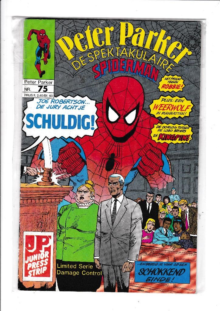 Peter Parker - 75 -76 - 77 - 78 - 79 - 80 - 81 -83 -84 -85., Meerdere stripboeken, Verzenden