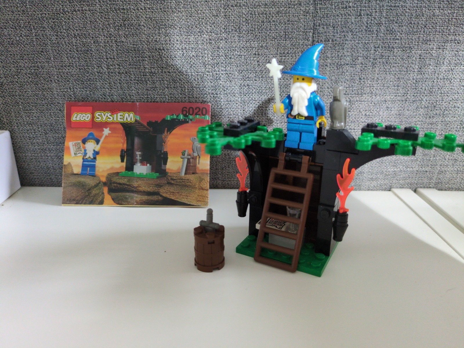 Lego 6020: Castle: Dragon Knights Magic shop, Avontuur en Actie, 1 speler, Ophalen of Verzenden, Zo goed als nieuw