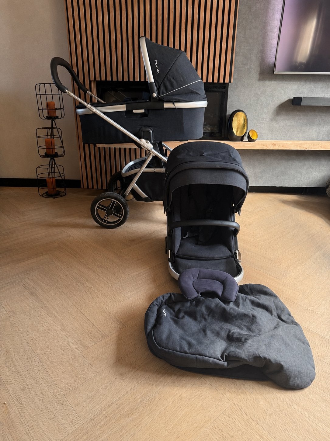Nuna Ivvi Combiwagen, Kinderen en Baby's, Kinderwagens en Combinaties, Nuna, Gebruikt, Nuna, Nuna