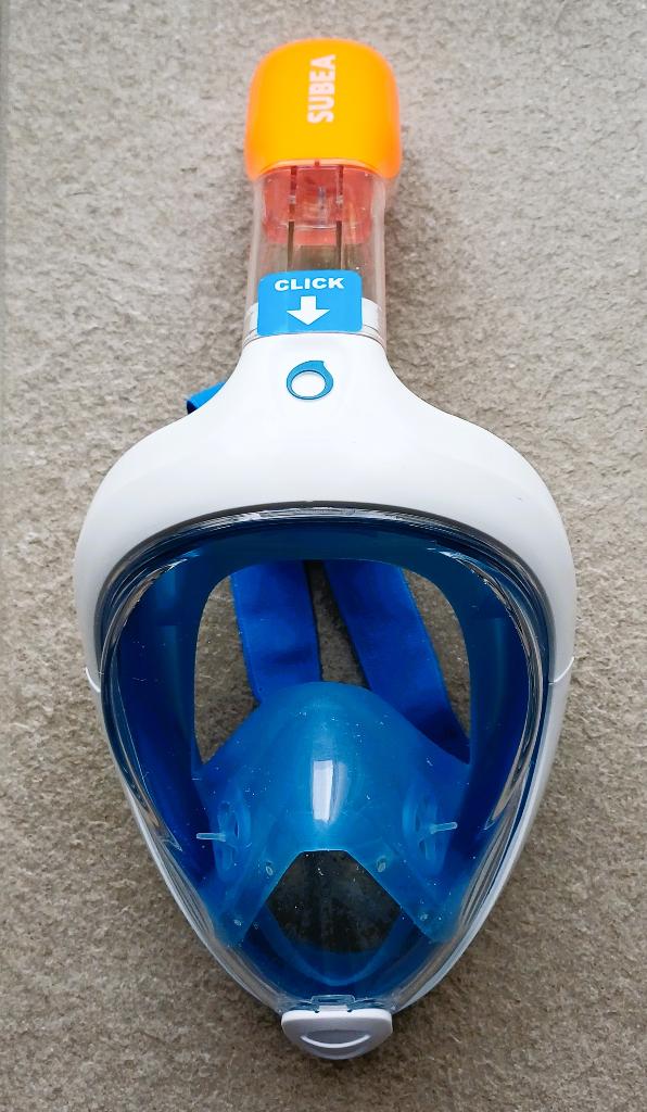 Snorkelmasker EASYBREATH, Ophalen, Zo goed als nieuw, Snorkel
