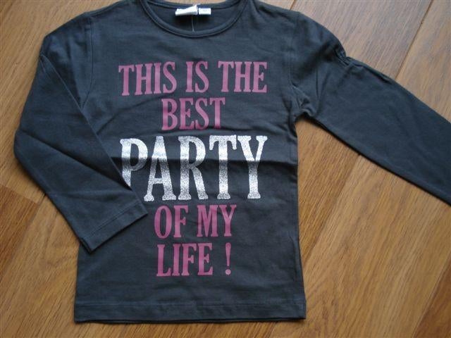 Prenatal antraciet longsleeve Party 92, Kinderen en Baby's, Kinderkleding | Maat 92, Meisje, Nieuw, Ophalen of Verzenden, Prenatal