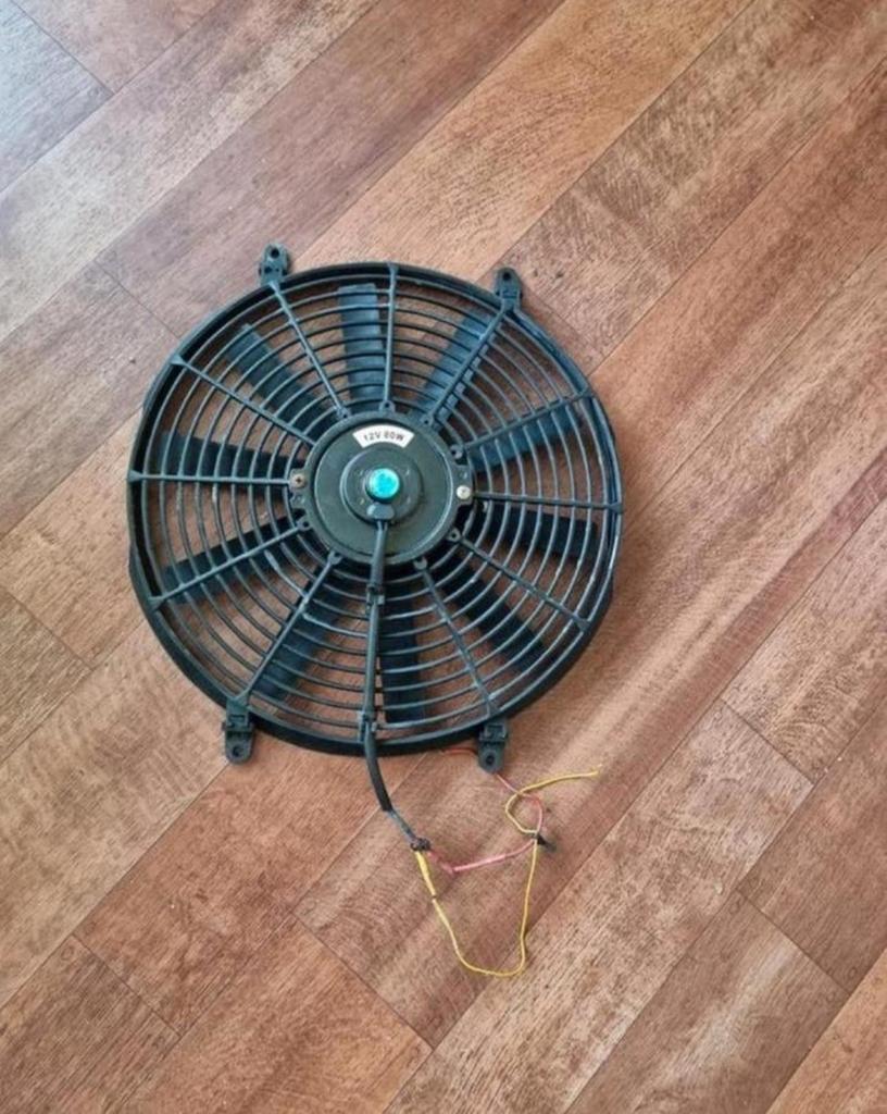 Auto Elektrische Radiator Slanke Ventilator 14inch €50,00, Ophalen of Verzenden, Zo goed als nieuw