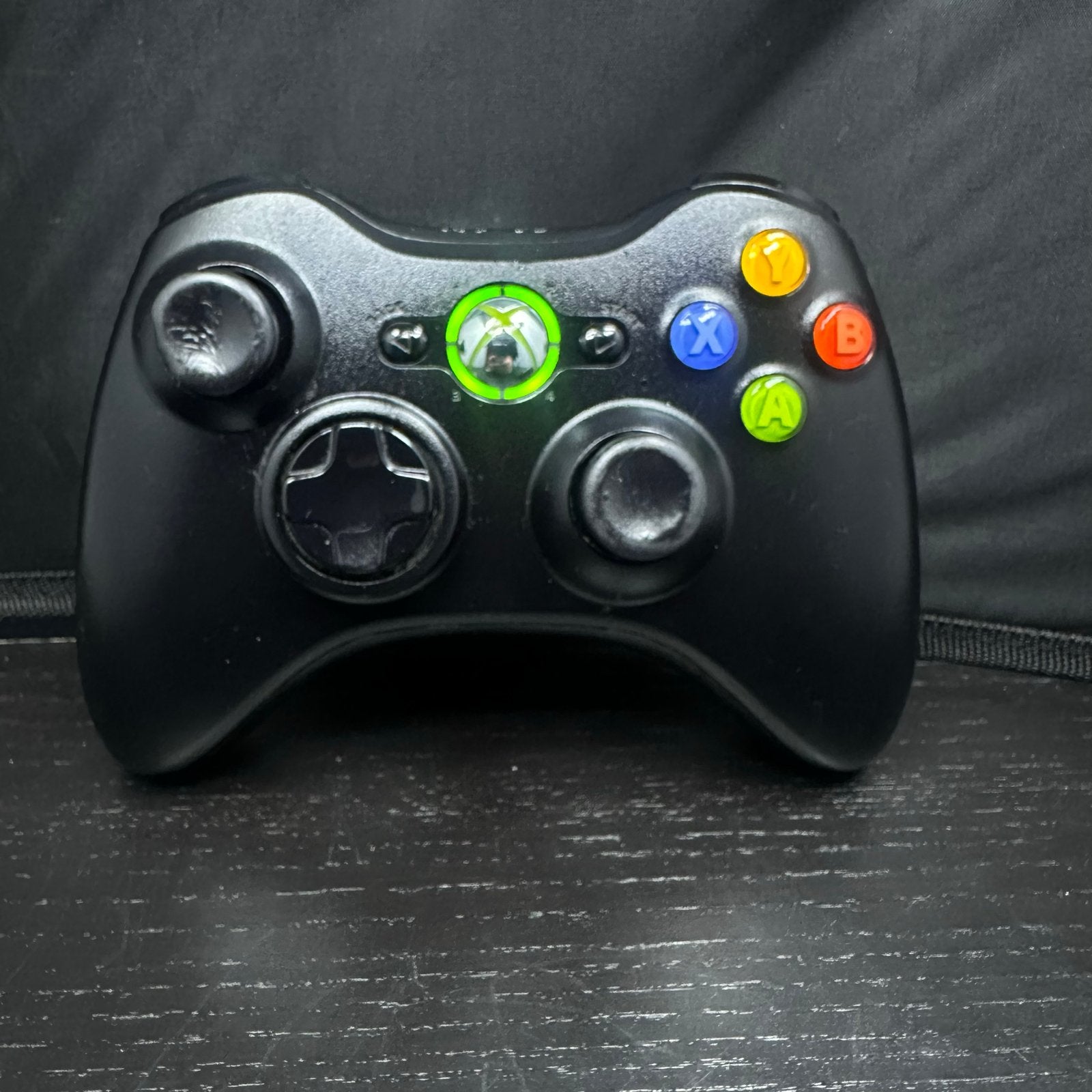 Xbox 360 Draadloze Controller - Zwart, Overige genres, 1 speler, Eén computer, Ophalen of Verzenden
