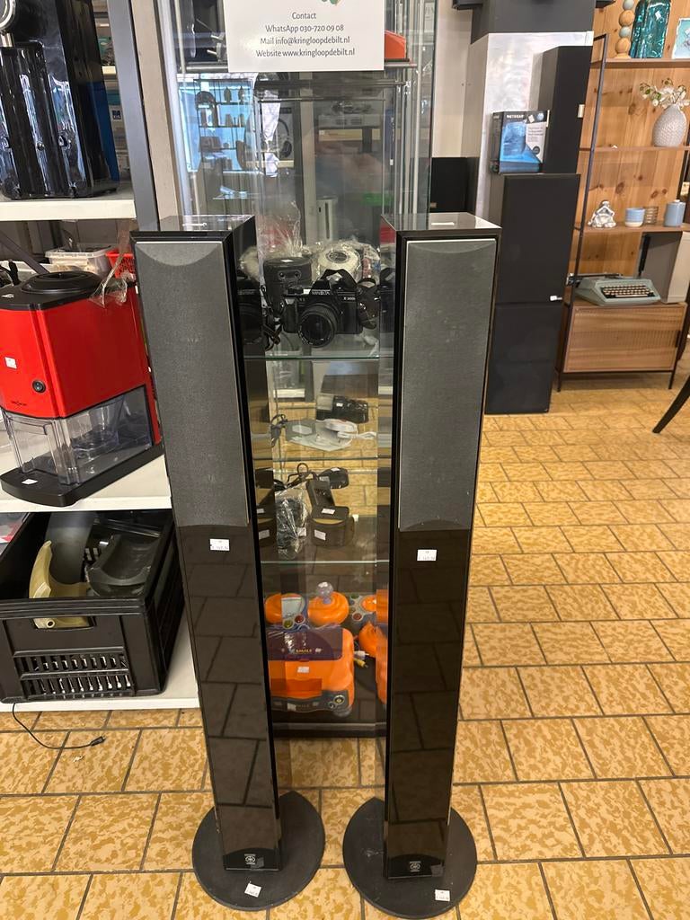 Yamaha NS-F210 Geluidsboxen - Zwart, Zo goed als nieuw, Voorheuvel 48, Zo goed als nieuw, 60 tot 120 watt, Kringloop