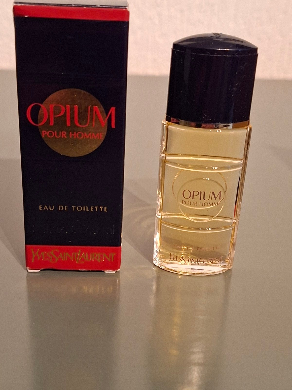 Yes Saint Laurent - Pour - Homme - Opium - EdT, Ophalen of Verzenden, Zo goed als nieuw, Miniatuur