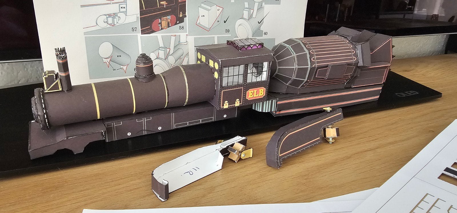 Back to the Future 3 Time Train, Ophalen, Gebruikt, Film, Beeldje, Replica of Model