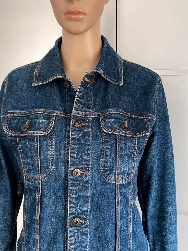 J543 Origineel Dolce & Gabbana mt. M=38 spijkerjasje jasje, Kleding | Dames, Jasjes, Kostuums en Pakken, Maat 38/40 (M), Dolce & Gabbana
