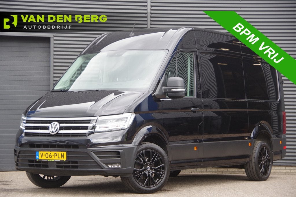 Volkswagen Crafter 35 2.0 TDI L3H3(L2H2) 3-ZITS, 177PK AUT., Stof, Gebruikt, Euro 6, 4 cilinders