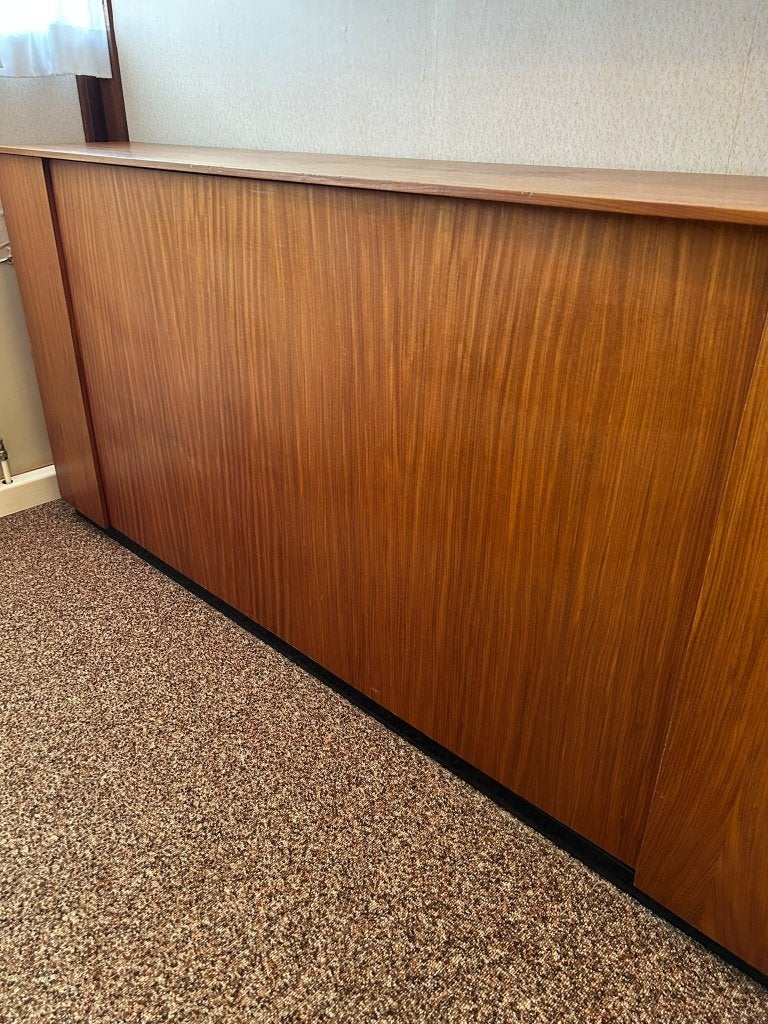 Opklapbed, Ophalen, Gebruikt, Eenpersoons, Bruin