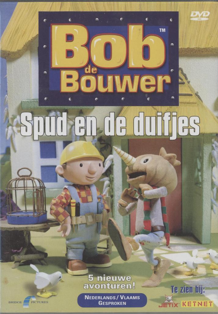 30) BOB de Bouwer; Spud en de duifjes, Gebruikt, Tekenfilm, Ophalen of Verzenden, Alle leeftijden