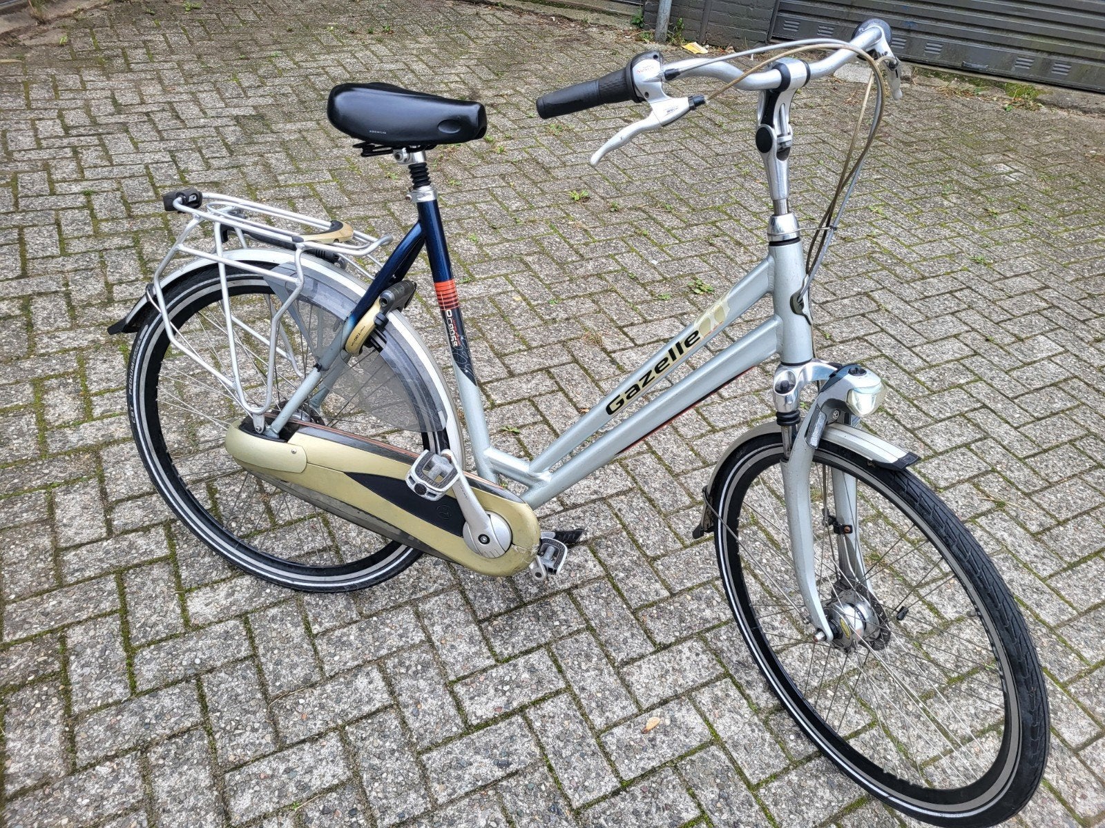 gazelle damesfiets 28 inch N8 H61, Ophalen, Gebruikt, Versnellingen, 56 cm of meer
