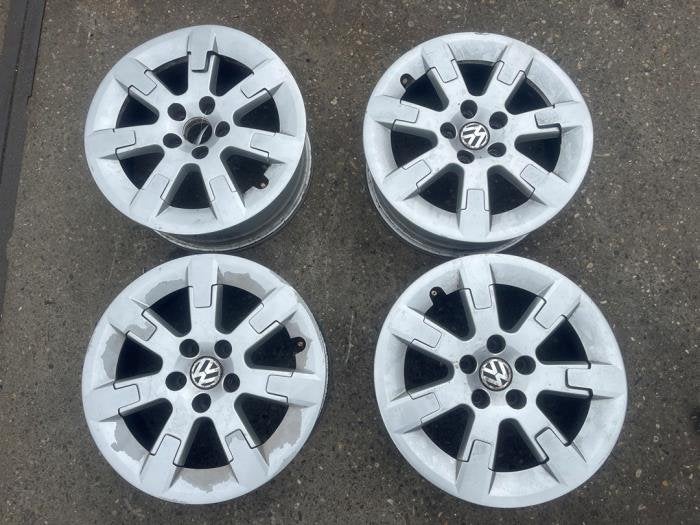 Sportvelgen Set van een Volkswagen Polo, Gebruikt, -, Verzenden, -