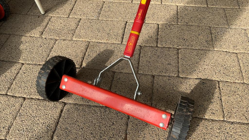 Verticuteerhark, Ophalen, Zo goed als nieuw