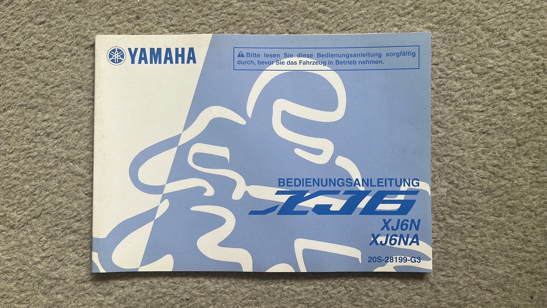 Yamaha XJ6 XJ6N XJ6NA handleiding instructieboekje, Ophalen of Verzenden, Yamaha