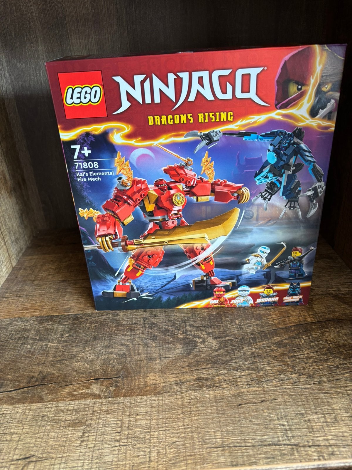 Lego Ninjago 71808 Kai's Elementaire Vuurmecha Nieuw, Lego, Nieuw, Ophalen of Verzenden, Inclusief doos