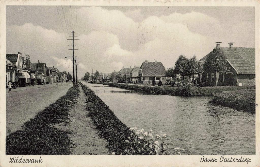 Wildervank Boven Oosterdiep B3311, Ophalen, 1920 tot 1940, Gelopen, Groningen