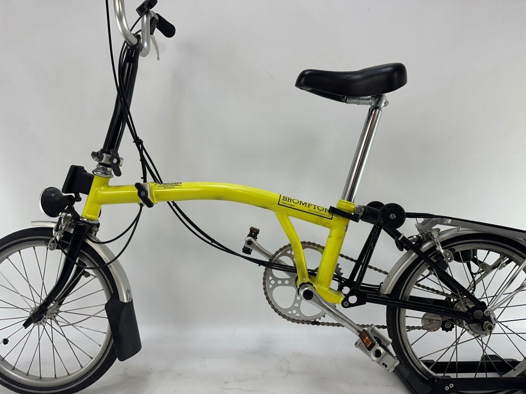 Brompton Compact Vouwfiets Geel 20", Fietsen en Brommers, Elektrische fietsen, Niet ingevuld, Niet ingevuld, Niet ingevuld