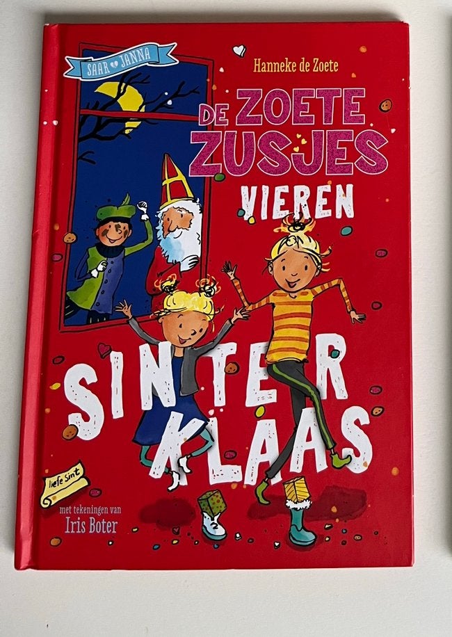 Hanneke de Zoete - De Zoete Zusjes vieren Sinterklaas, Fictie algemeen, Ophalen of Verzenden, Zo goed als nieuw, Hanneke de Zoete