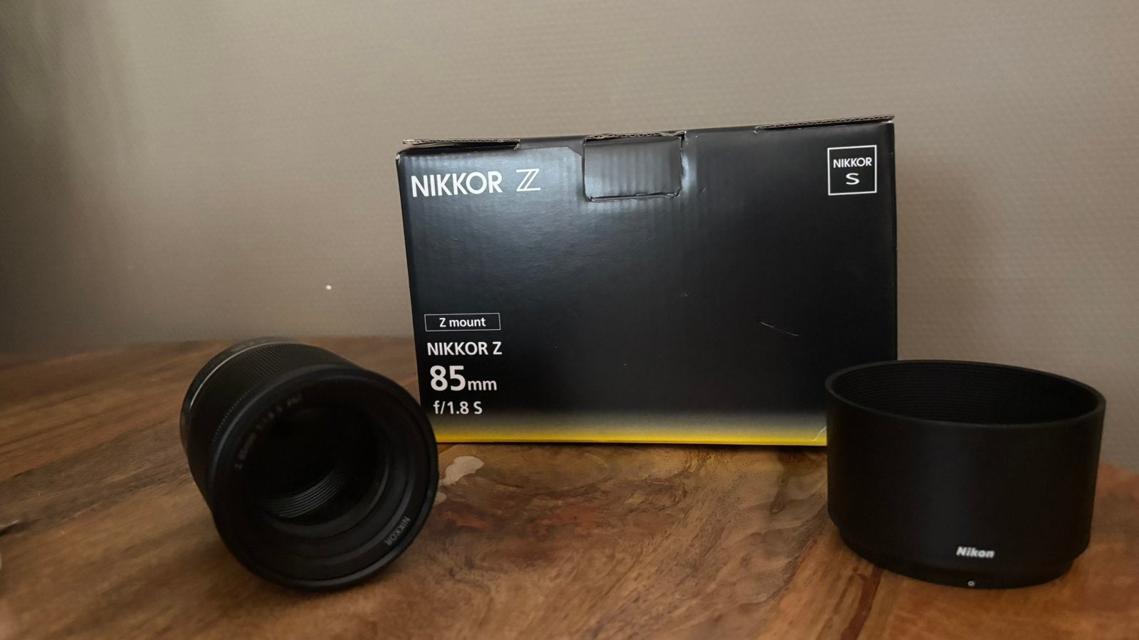 Nikkor Z 85mm f/1.8 S lens voor Nikon Z camera, Ophalen of Verzenden, Zo goed als nieuw, Nikon, 8 keer of meer