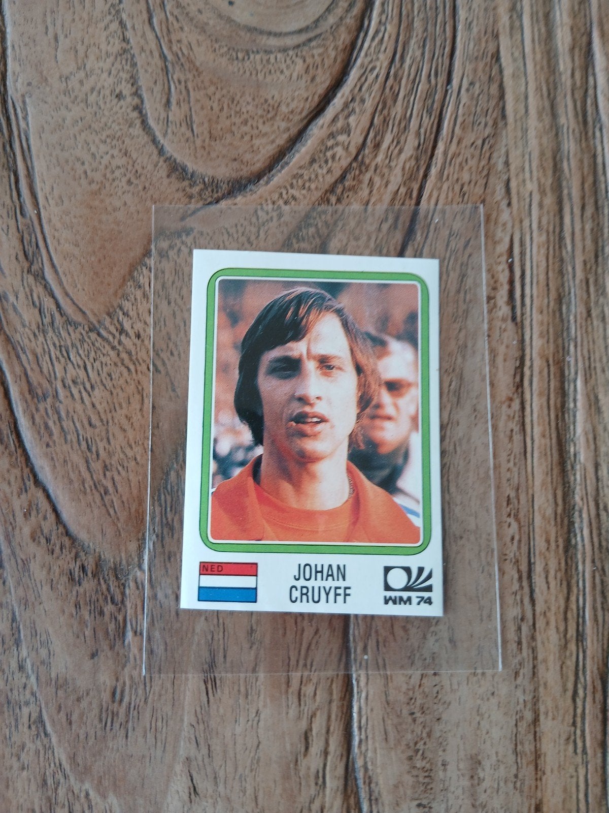 panini wcs Johan Cruyff, Ophalen of Verzenden, Zo goed als nieuw, Buitenlandse clubs, Poster, Plaatje of Sticker