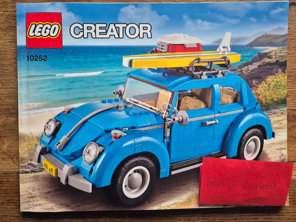 LEGO Creator Expert 10252 Volkswagen Kever, Ophalen of Verzenden, Zo goed als nieuw