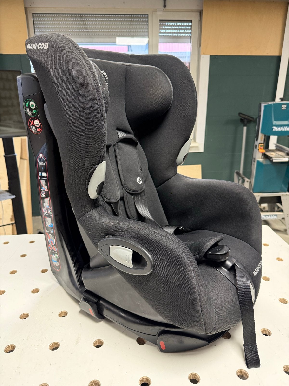 Maxi-Cosi autostoel 9-18 kg, zwart, in goede staat, Ophalen, Verstelbare rugleuning, 9 t/m 18 kg, Maxi-Cosi