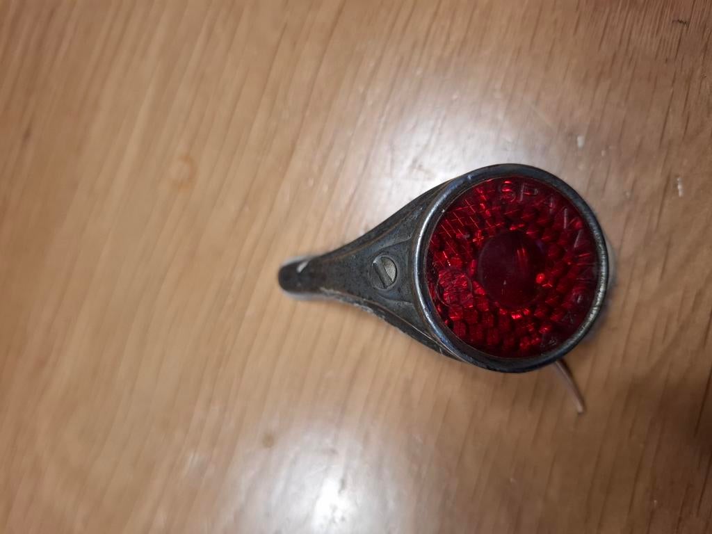 Oldtimer brommer achterlicht, Fietsen en Brommers, Ophalen of Verzenden, Dynamo, Achterlicht